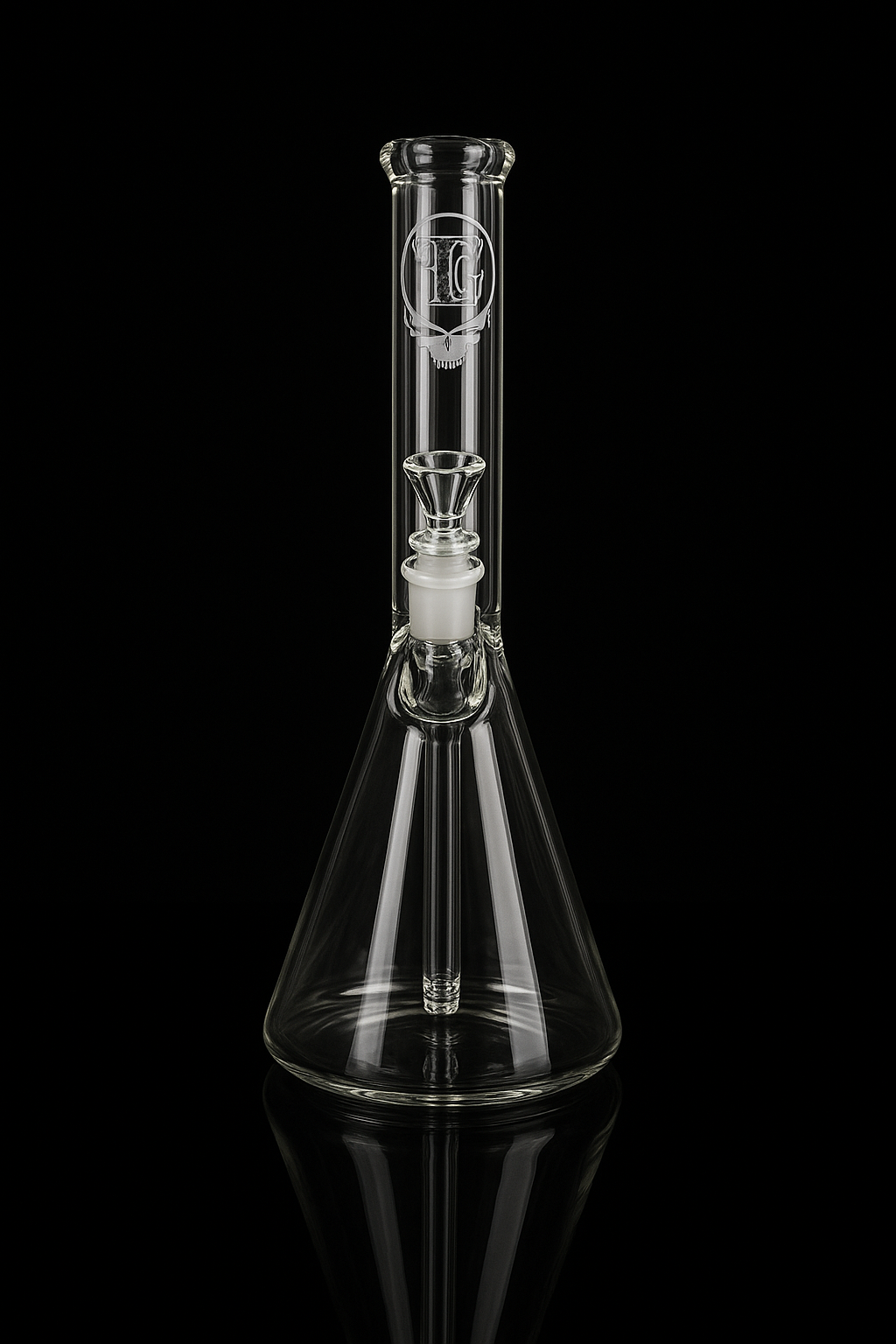 12-14" beaker (limited edition FG skull logo)