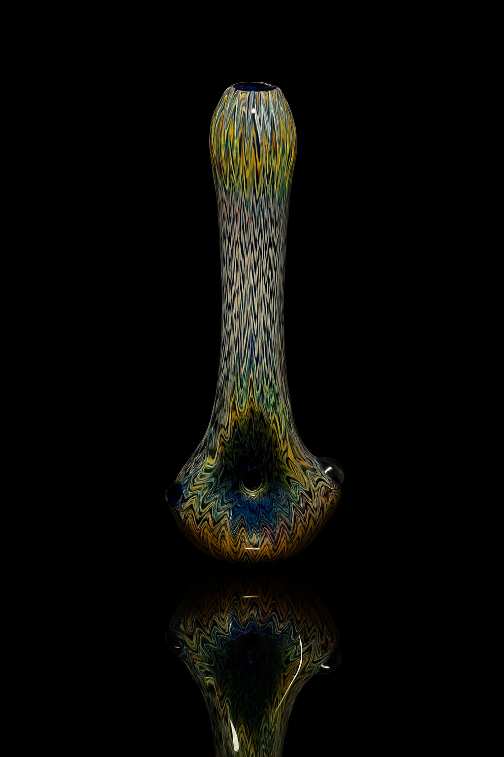 CKY gold/silver fume wrap & rake pipe