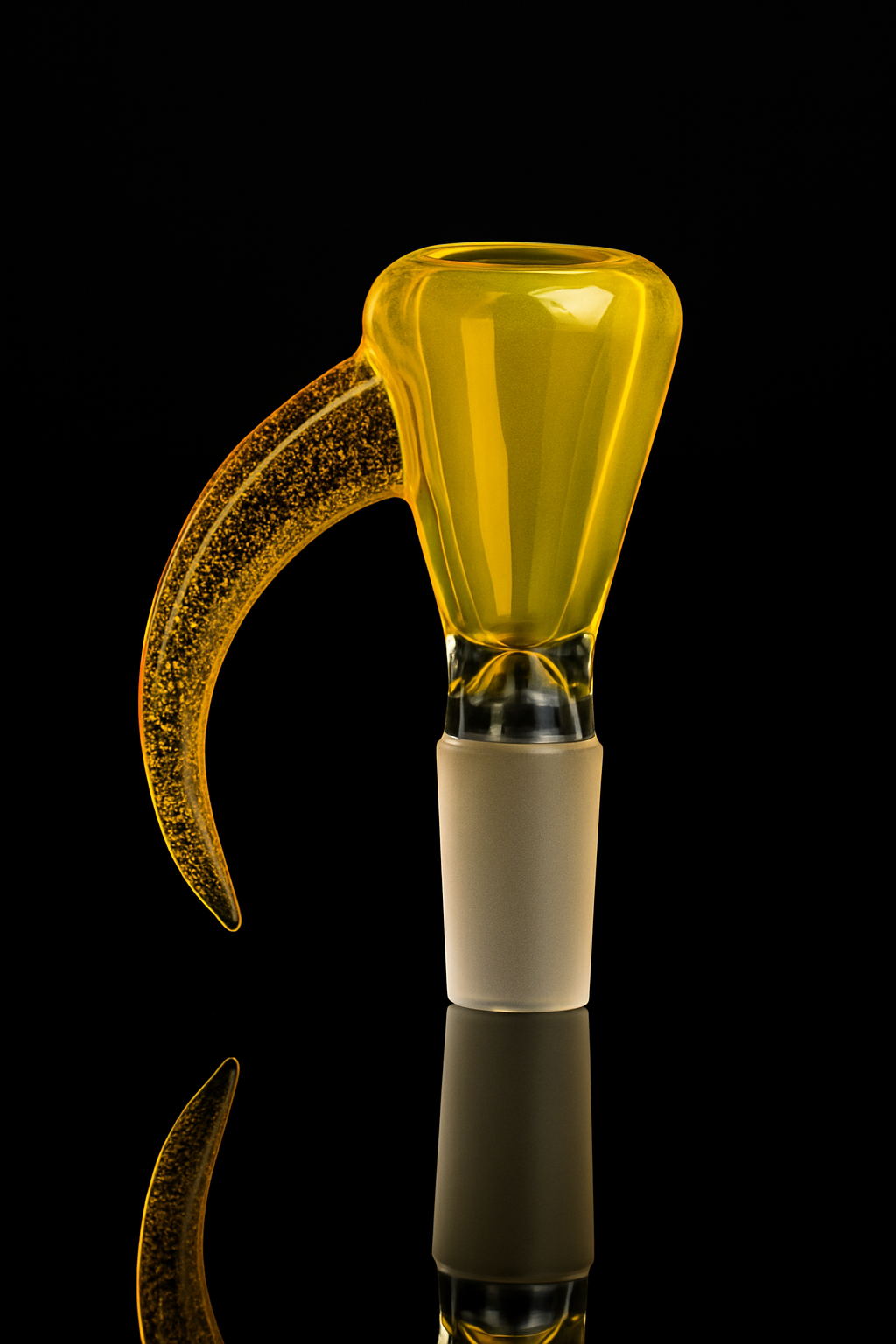 14mm Ghost yellow martini slide.